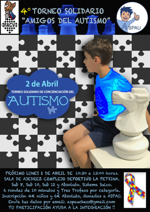 CARTEL AMIGOS DEL AUTISMO 2018